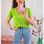 Camiseta Pico Pistacho